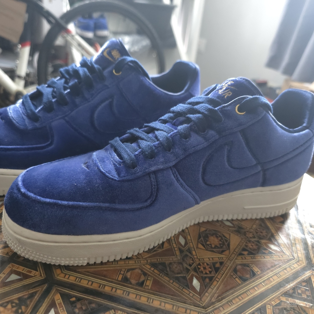 AIR FORCE 1 LOW '07 Premium Blue Velour'